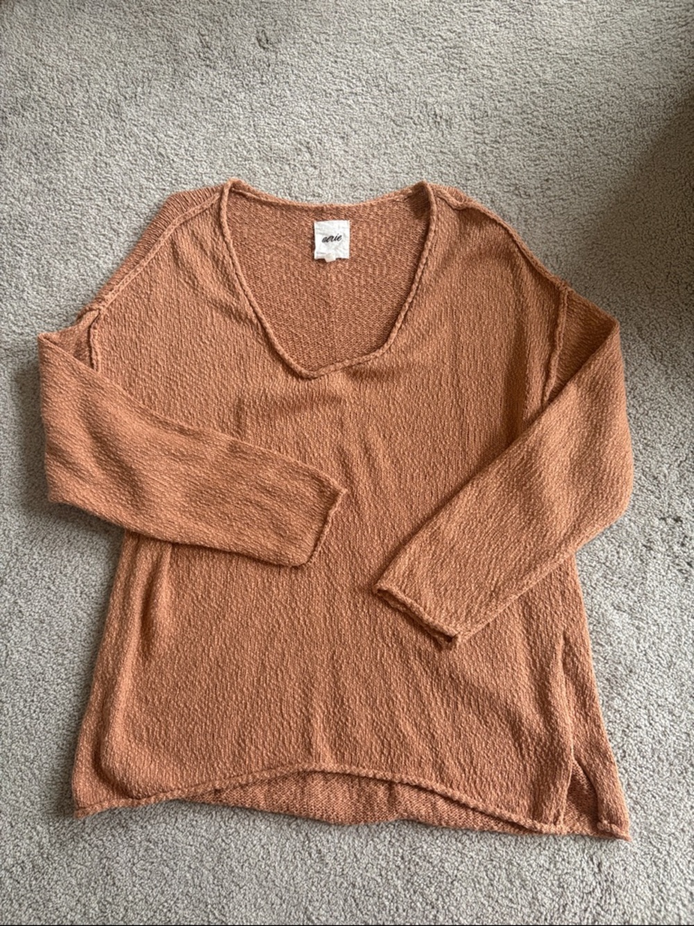 aerie Lightweight V-Neck Sweater
